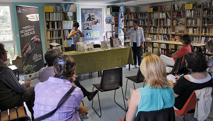 Formation à la tenue de stand LPO en Bourgogne Franche-Comté
